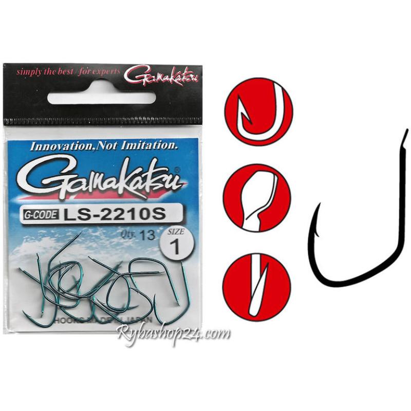Gamakatsu Hook Ls-2210B (Brown) Gr. 16