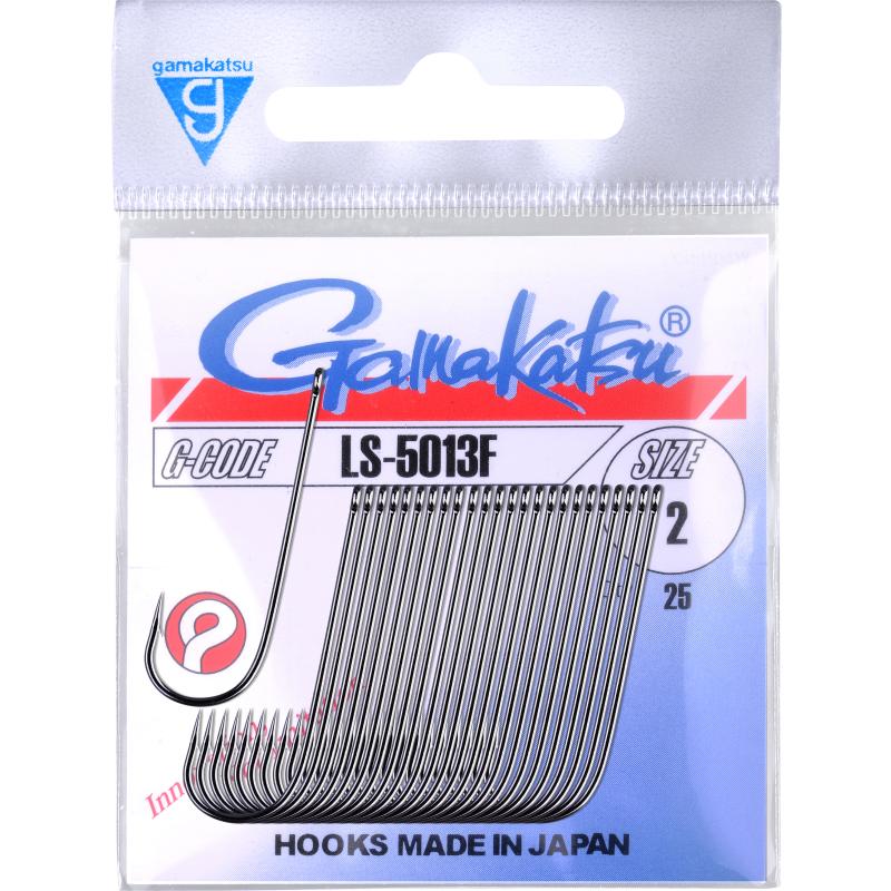 Gamakatsu Hook Ls-5013F (Black) 25 Stk.