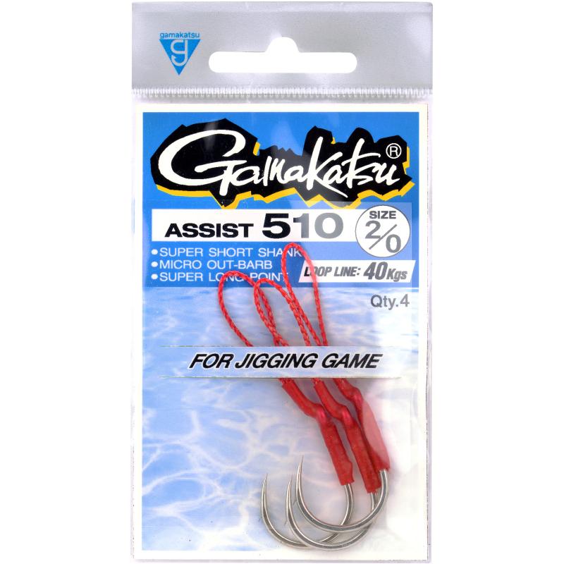 Gamakatsu Hook Assist 510 Tin /0 4Stk