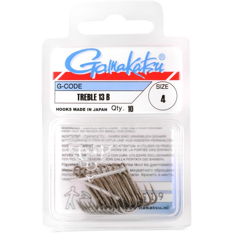 Gamakatsu Hook Treble 13 Gr 4