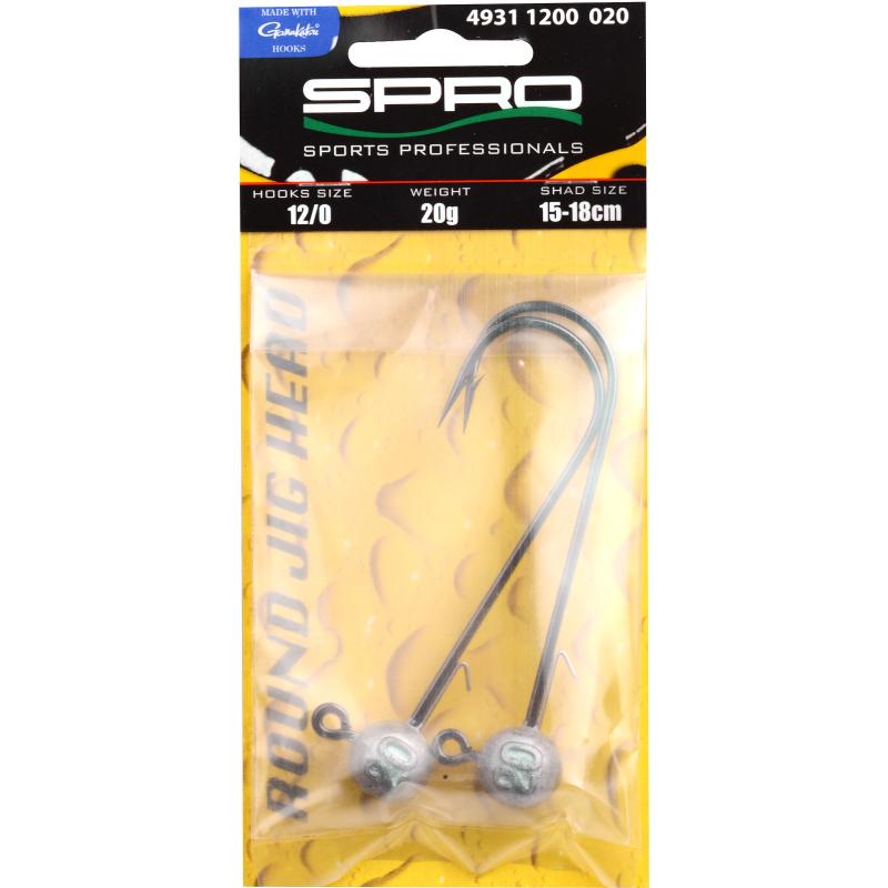 Spro Jig Head Hd 90 12/0-20G 2Pcs