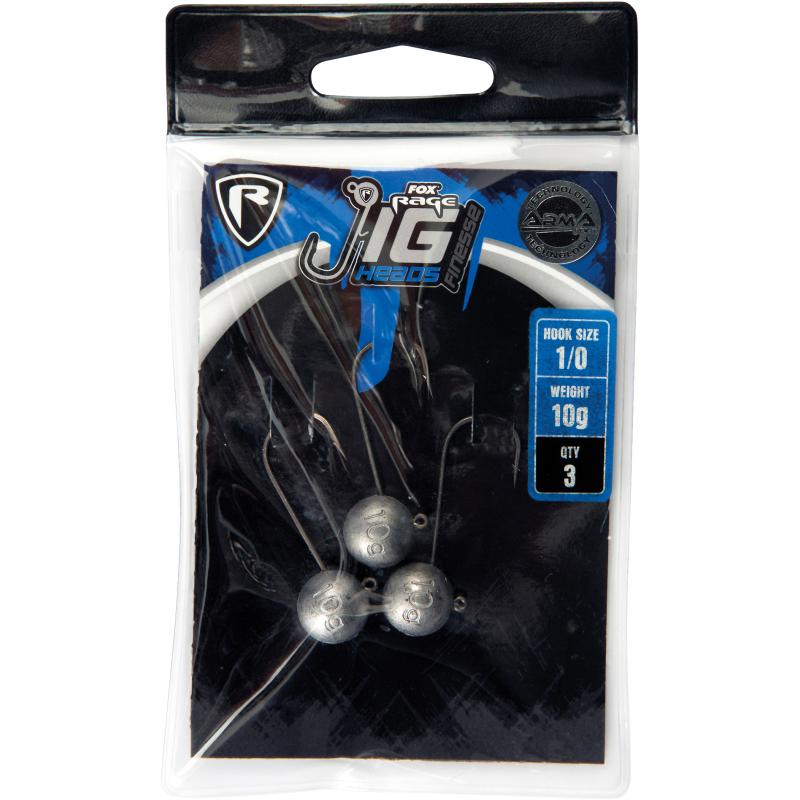 Produktbild Fox Rage Jig head size 2/0 15g x 3pcs