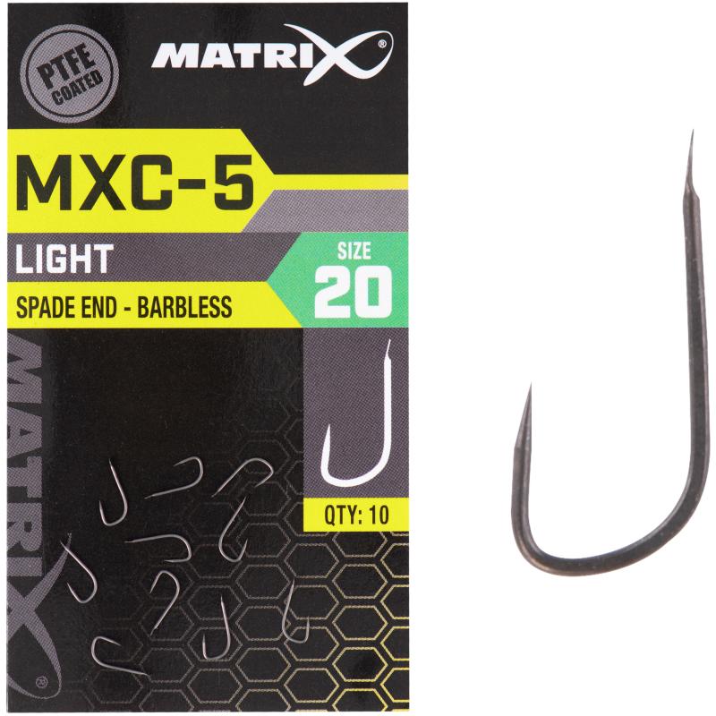 Produktbild Matrix MXC-5 Size 20 Barbless Spade End PTFE 10pcs