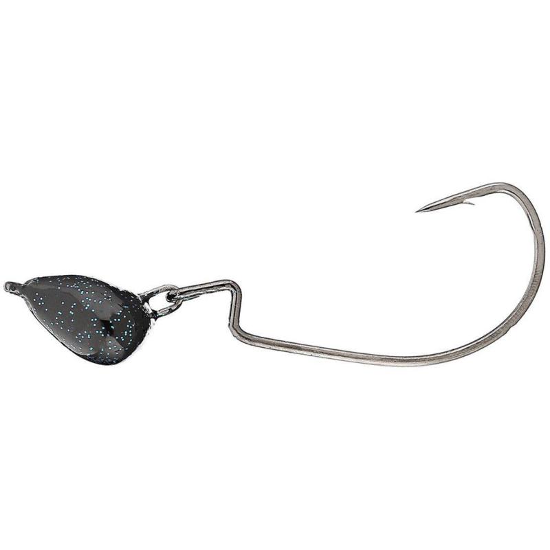 Strike King Md Jntdstructure Head 1/8oz Black/Blue