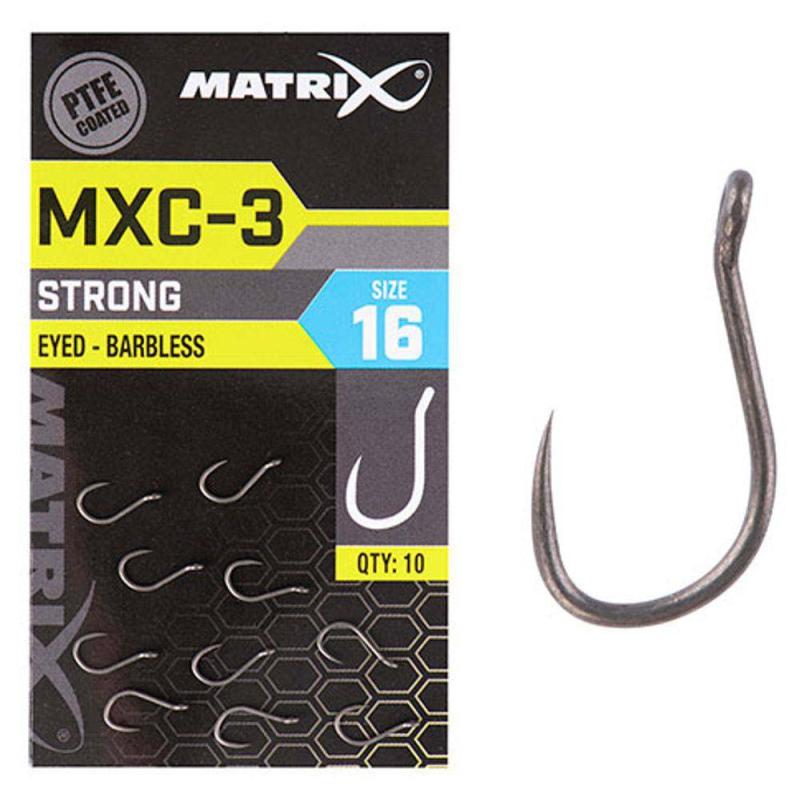 Produktbild Matrix MXC-3 Size 14 Barbless / 0.18mm / 18" (45cm) / Band - 8pcs