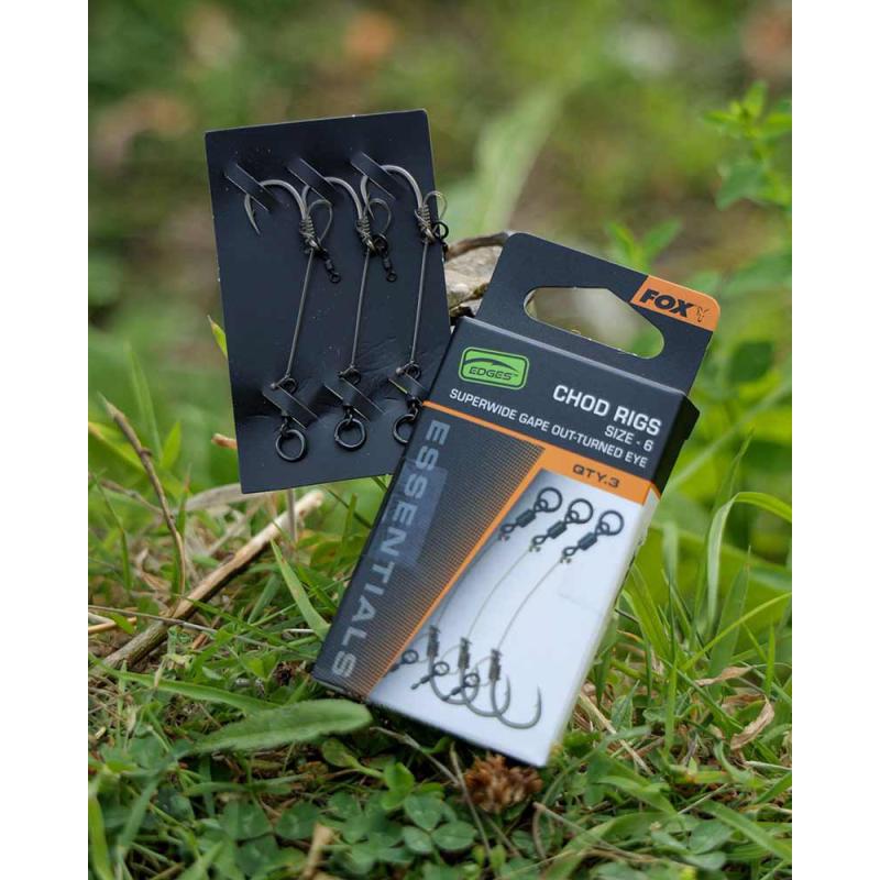 Fox Edges SWGO Chod Rigs - 4 (x3)
