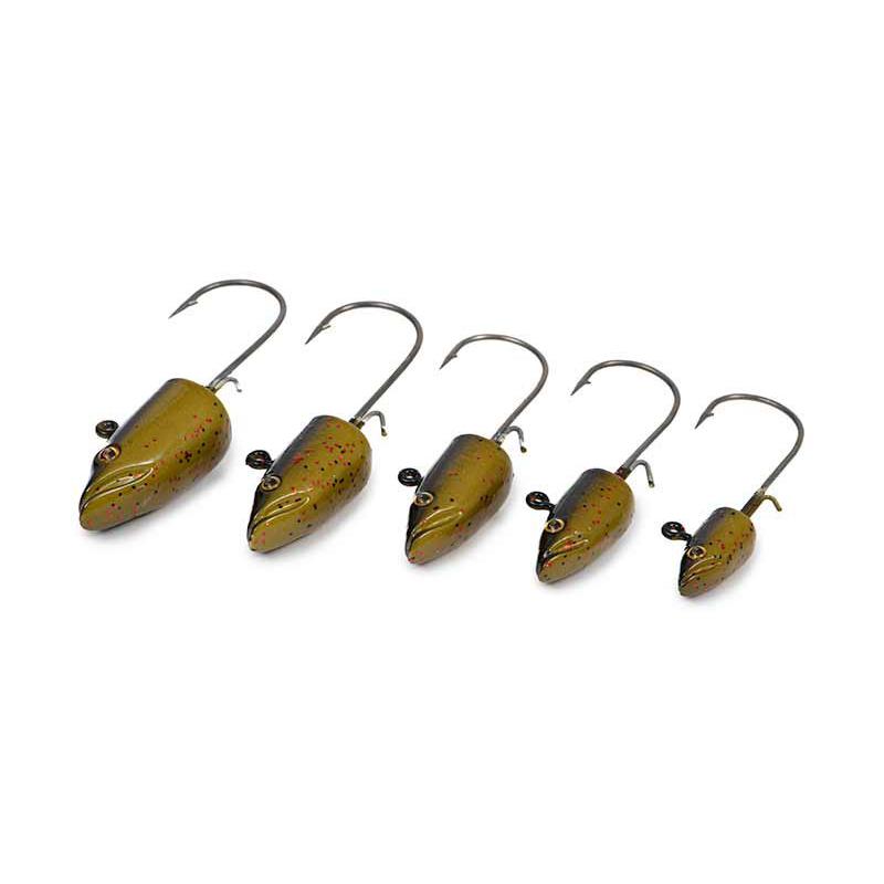 Fox Rage Eel'head size 2/0 - 5g tiger x 4