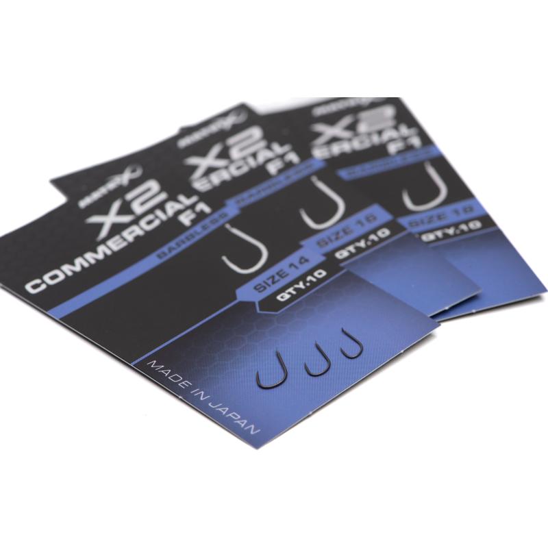 Matrix X2 Commercial F1 Size 16 Barbless