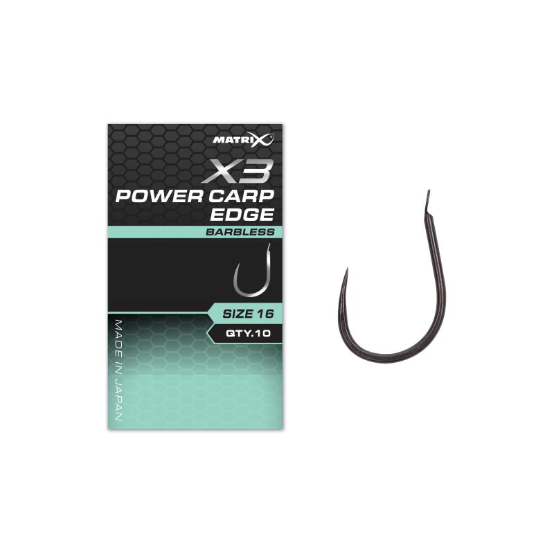 Matrix X3 Power Carp Edge Size 14 Barbless