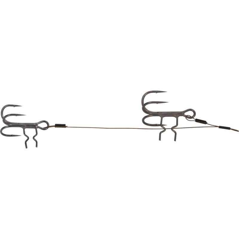 Fox Rage Strike Point Double Stinger Size 1/2 hooks 18kg 2pcs