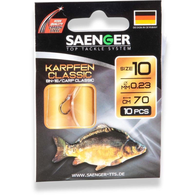 S&auml;nger Karpfen Classic BN-16 70cm 4 10pcs.