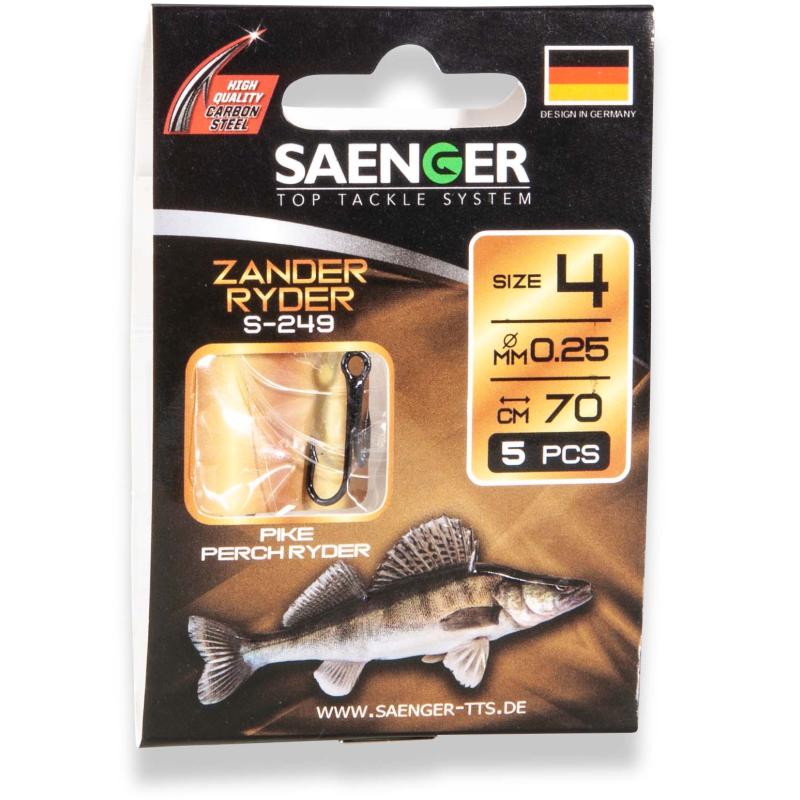 S&auml;nger Zander Ryder S-249 70cm 2/0 5pcs.