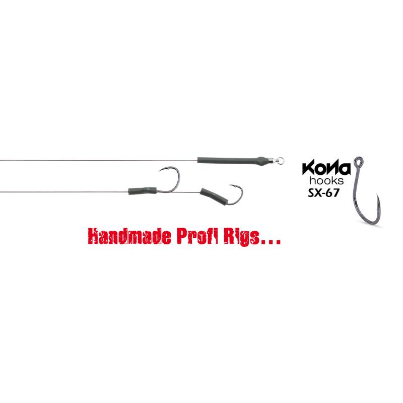 Uni Cat SX-67 Hair Rig 4/0 + 2/0 95kg