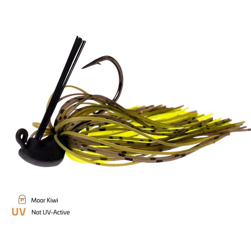 Zeck Skirted Jig Moor Kiwi 1/0 5g