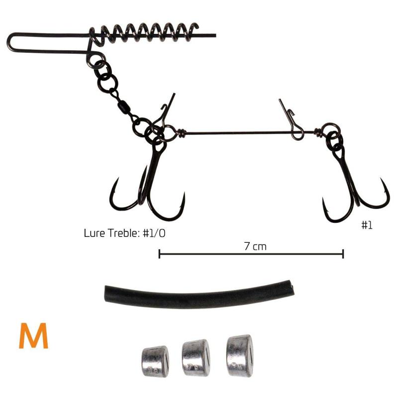 Zeck Softbait System M + Screw Set