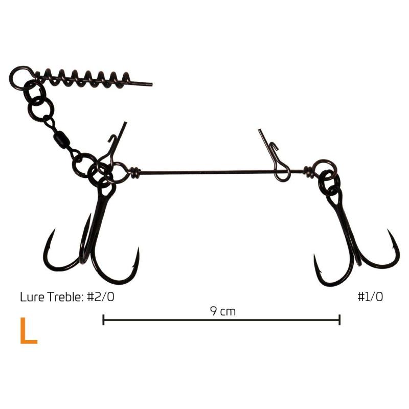 Zeck Softbait System L + Shallow Screw
