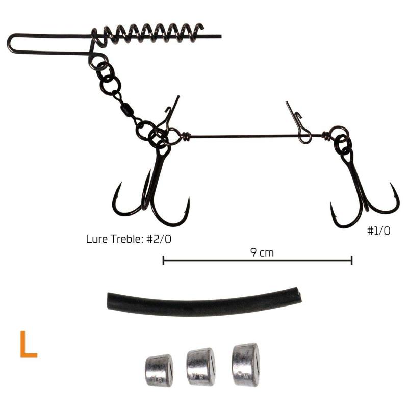 Zeck Softbait System L + Screw Set