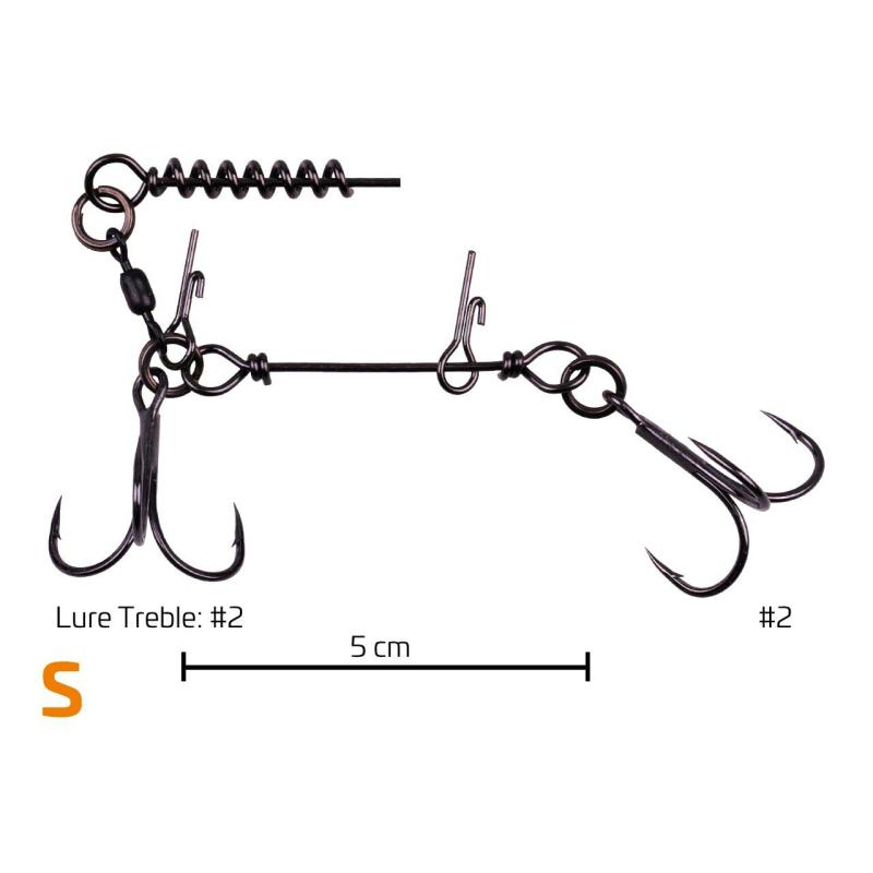 Zeck Softbait System S + Shallow Screw