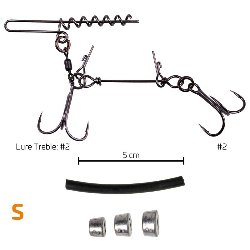 Zeck Softbait System S + Screw Set