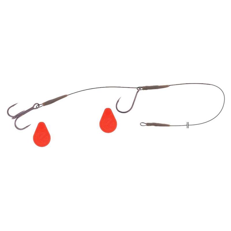 Produktbild Zeck DB Single Hook #2/0 & Treble #2 Rig