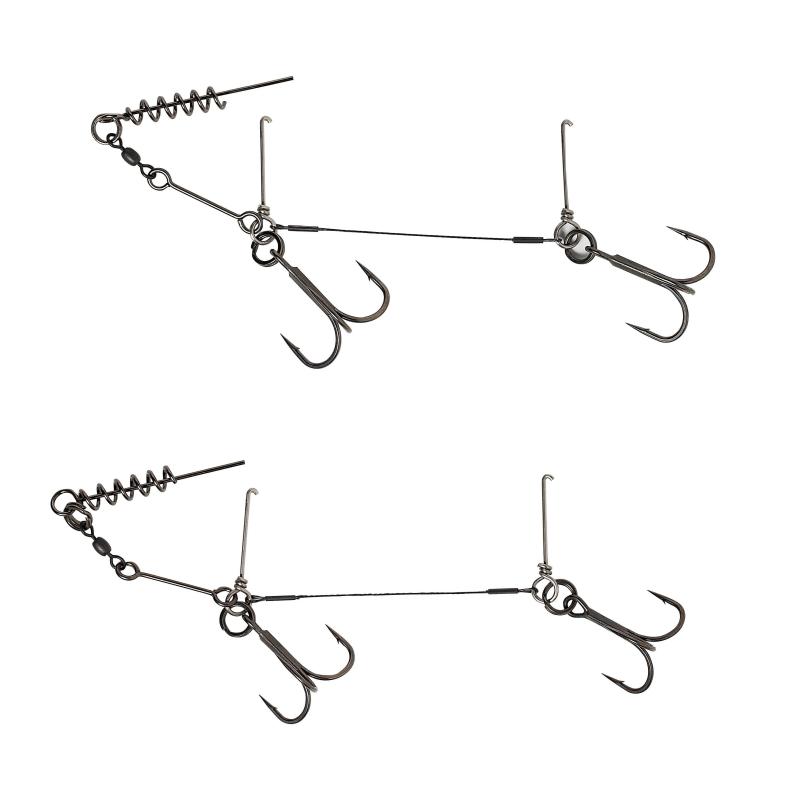 Savage Gear 1x7 TI Corkscrew Stinger 2x#2/0 23kg