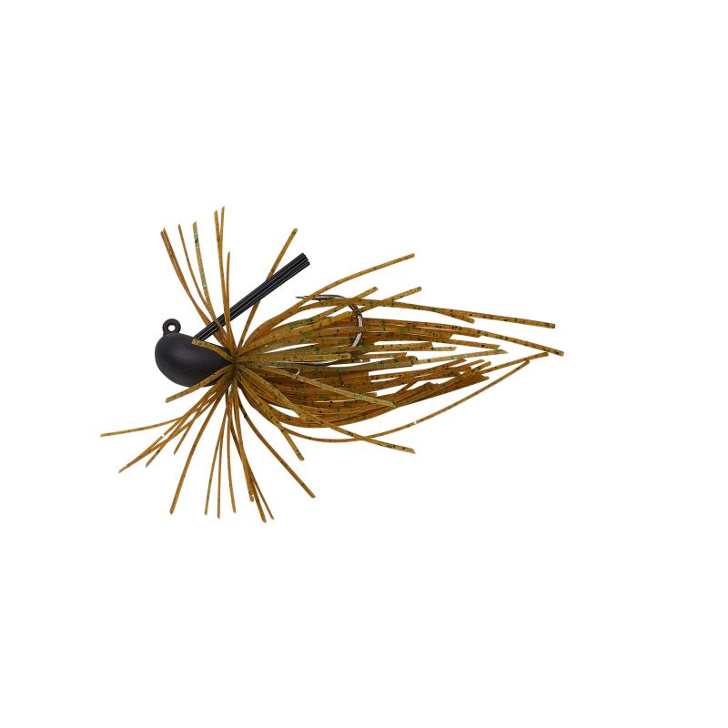 Produktbild Savage Gear Skirt Flirt Jig #2 6cm 6G Sinking Green Pumpkin