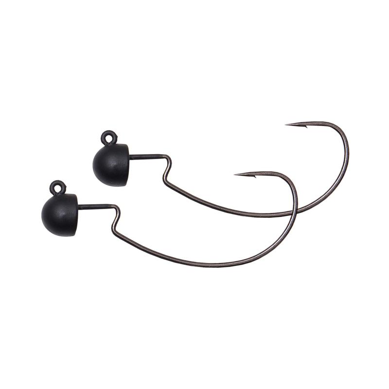 Savage Gear Tungsten Ewg Ned Head #4/0 3.5G Matt Black 2Pcs