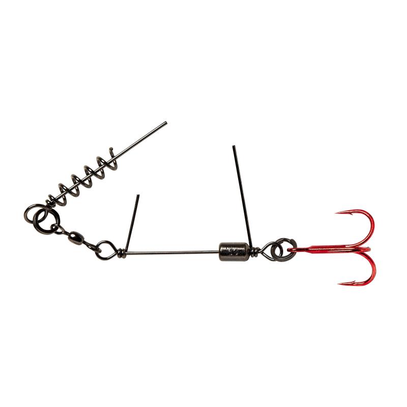 Produktbild Savage Gear Ss Corkscrew Stinger 3G 1X #2/0 35Kg Red + Bn Diameter 2Pcs