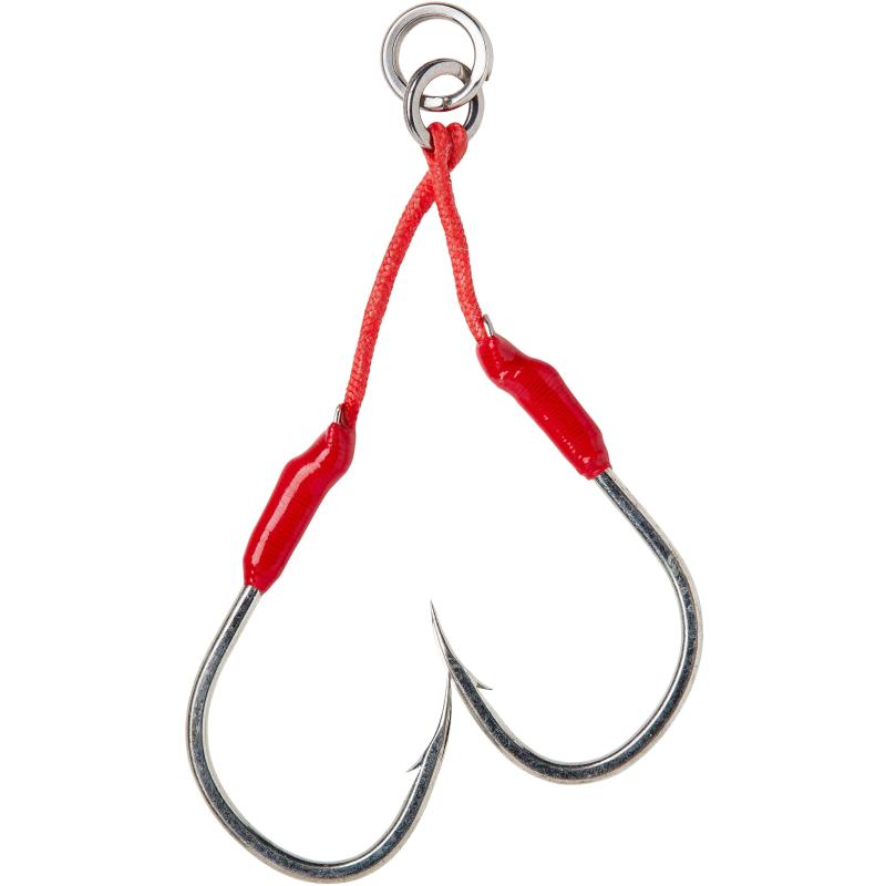 Savage Gear Bloody Assist Hook J # 2/0 4Pcs Single