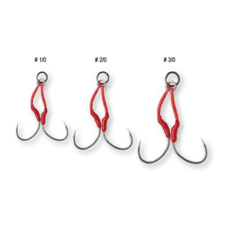 Savage Gear Bloody Assist Hook Sj # 3/0 2Pcs Double