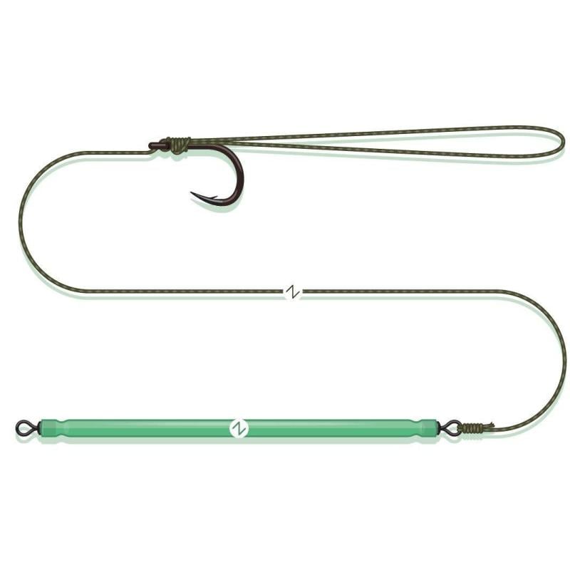 Produktbild Madcat Bungee Pellet Rig 70cm 0.95mm 3/0 84Kg