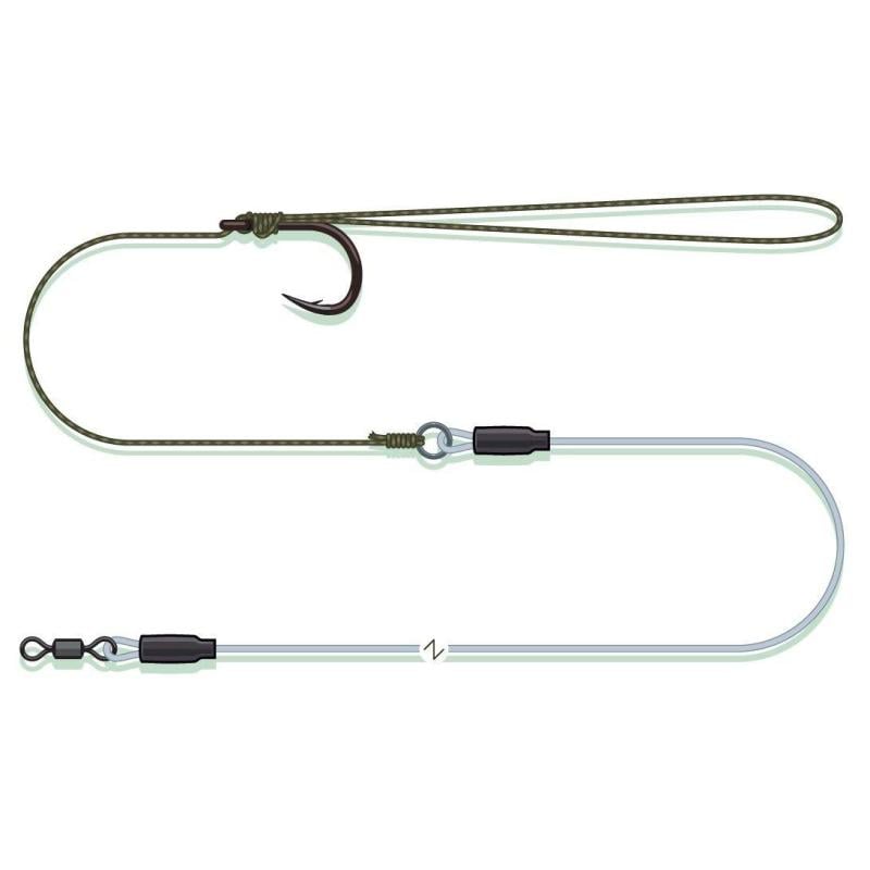 Produktbild Madcat Combi Pellet Rig 60cm 0.80mm 2/0 66Kg