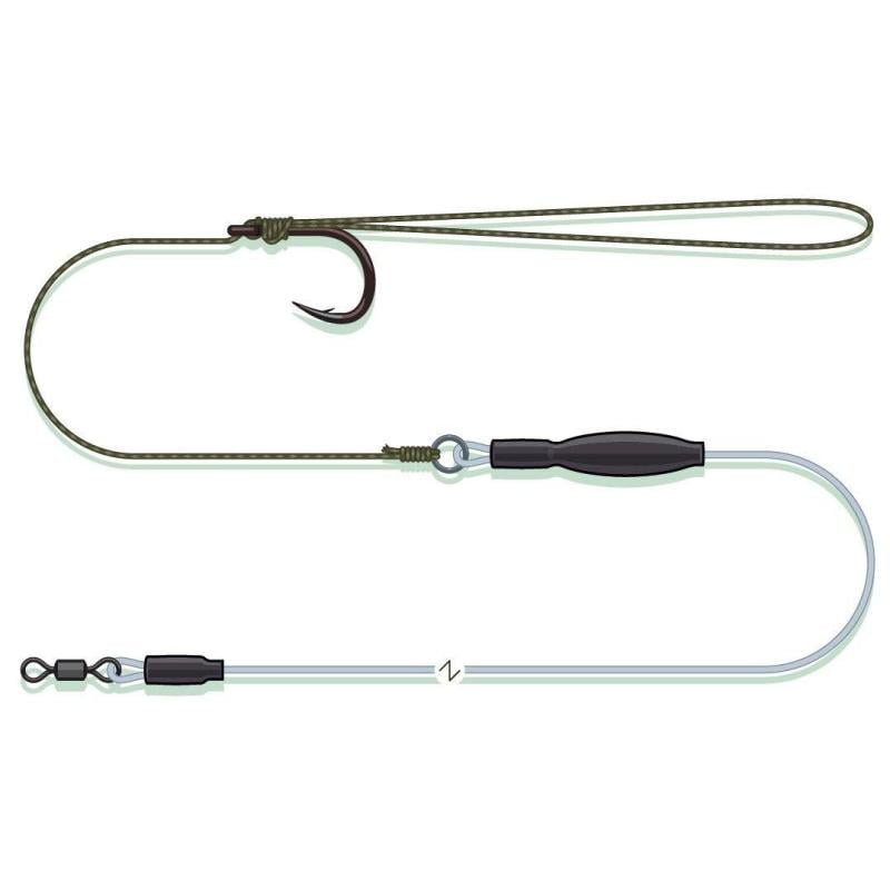 Madcat Pop-Up Pellet Rig 65cm 0.95mm 2/0 84Kg