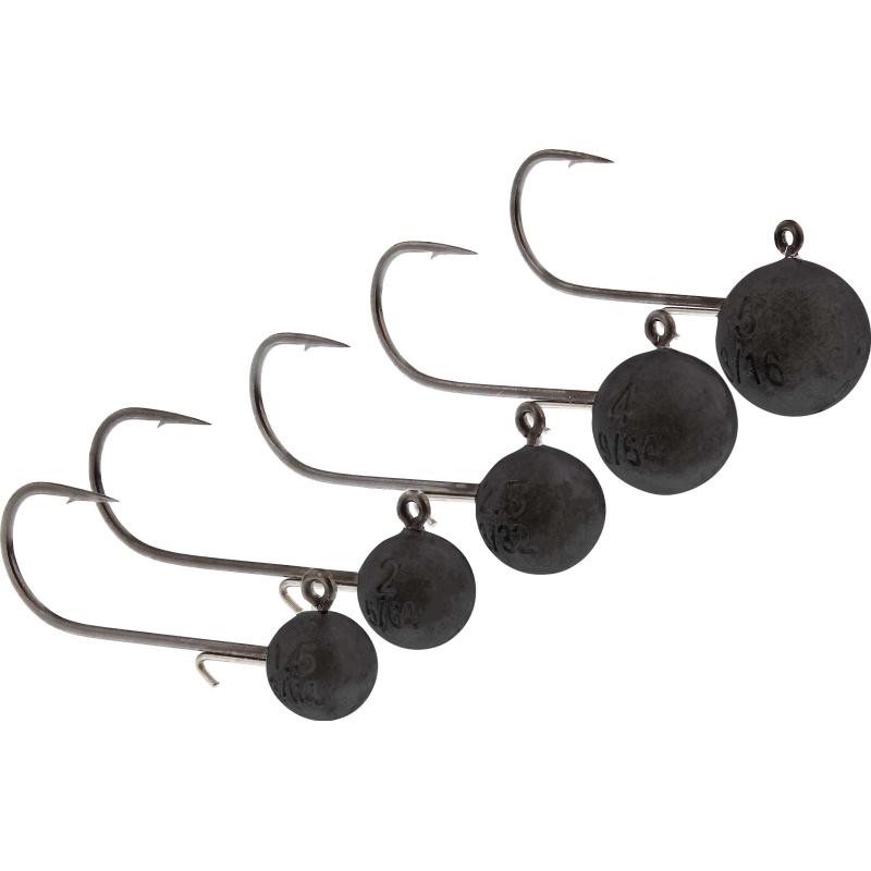 Westin Micro Jig Head #4 2G Blk Nickel Tungs.