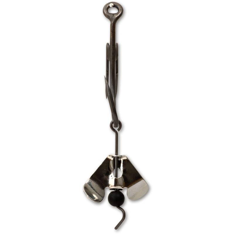 Black Cat #7/0 Buzzer-Haken silber