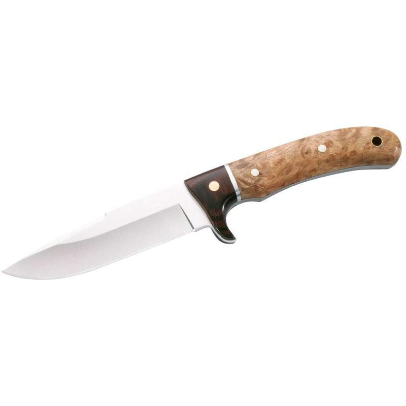 Herbertz G&uuml;rtelmesser Klingenl&auml;nge 10,8cm Wurzelholz