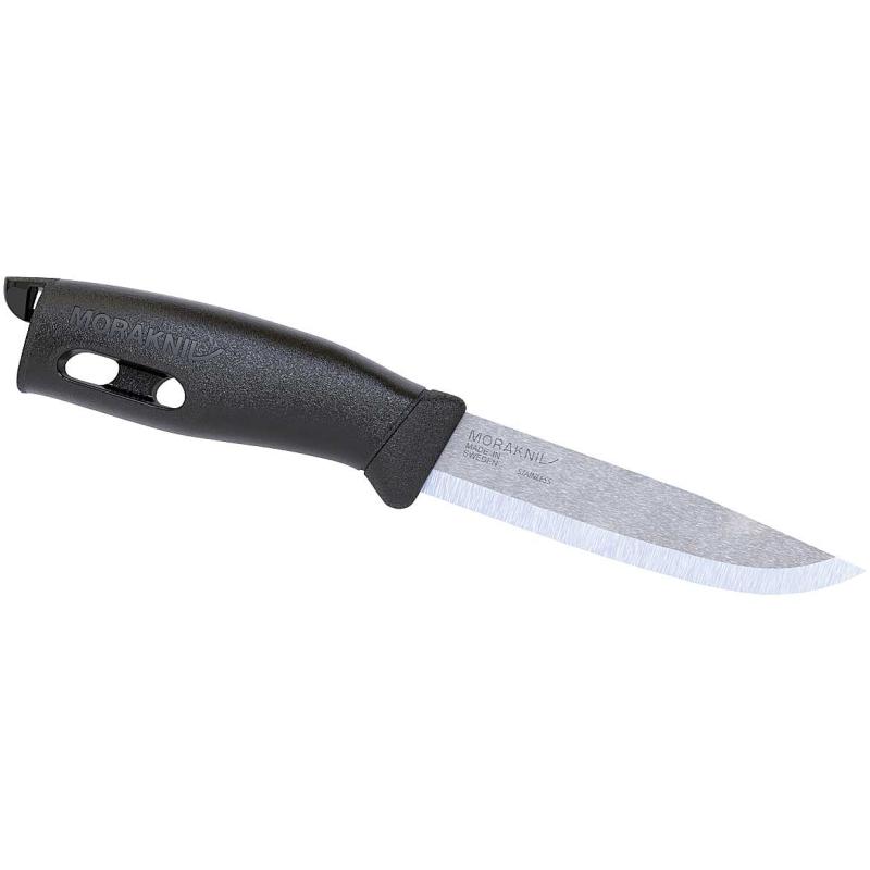Morakniv G&uuml;rtelmesser Companion Spark Schwarz Klingenl&auml;nge 10,3cm