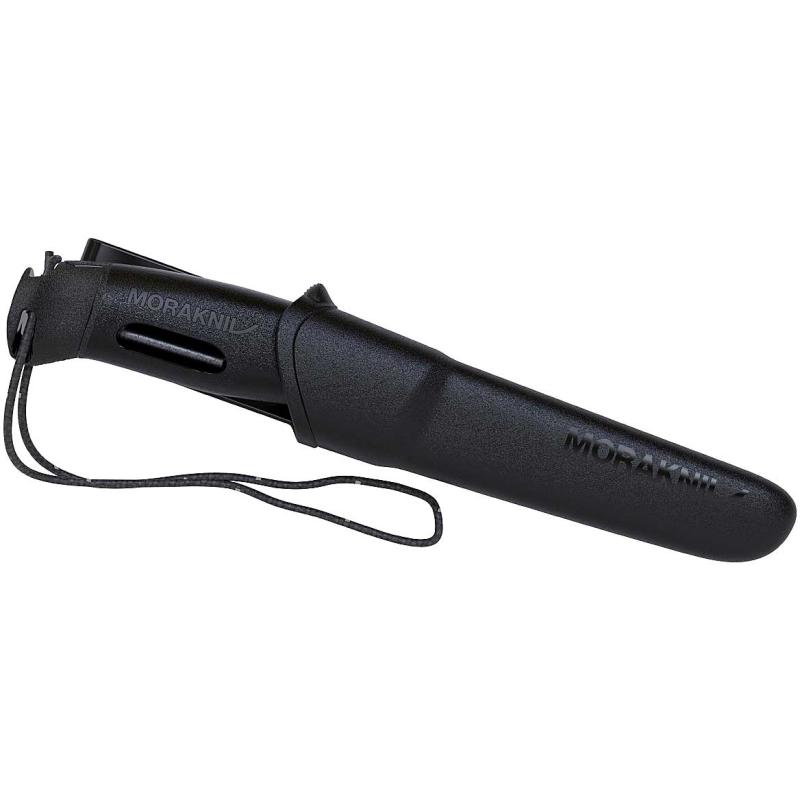 Morakniv G&uuml;rtelmesser Companion Spark Schwarz Klingenl&auml;nge 10,3cm