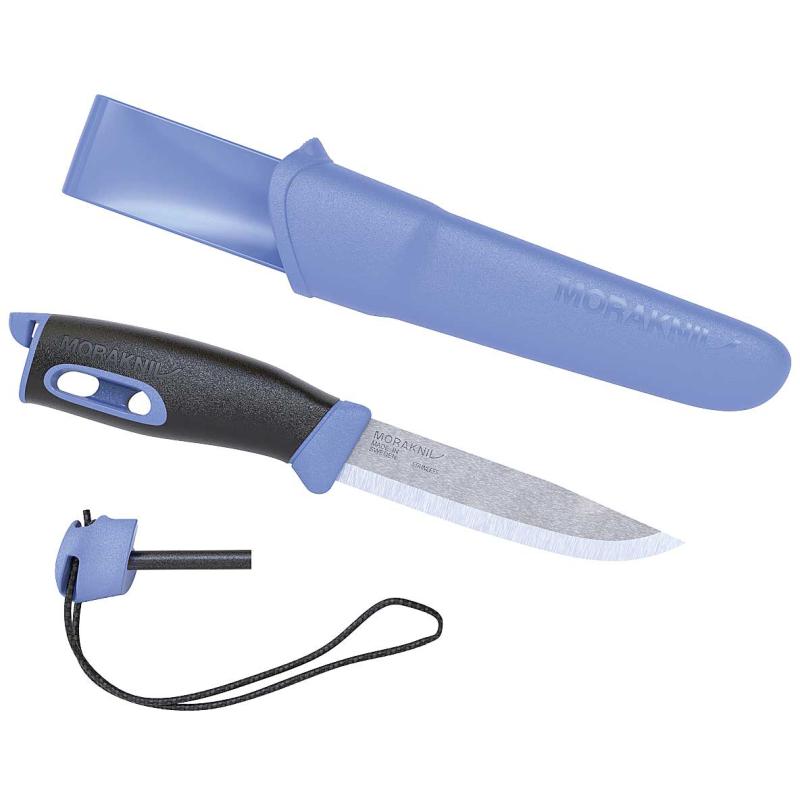 Morakniv G&uuml;rtelmesser Companion Spark Blau Klingenl&auml;nge 10,3cm