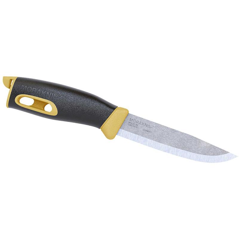 Morakniv G&uuml;rtelmesser Companion Spark Gelb Klingenl&auml;nge 10,3cm