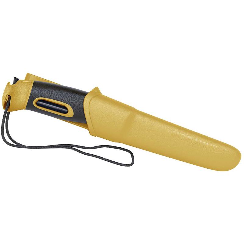 Morakniv G&uuml;rtelmesser Companion Spark Gelb Klingenl&auml;nge 10,3cm