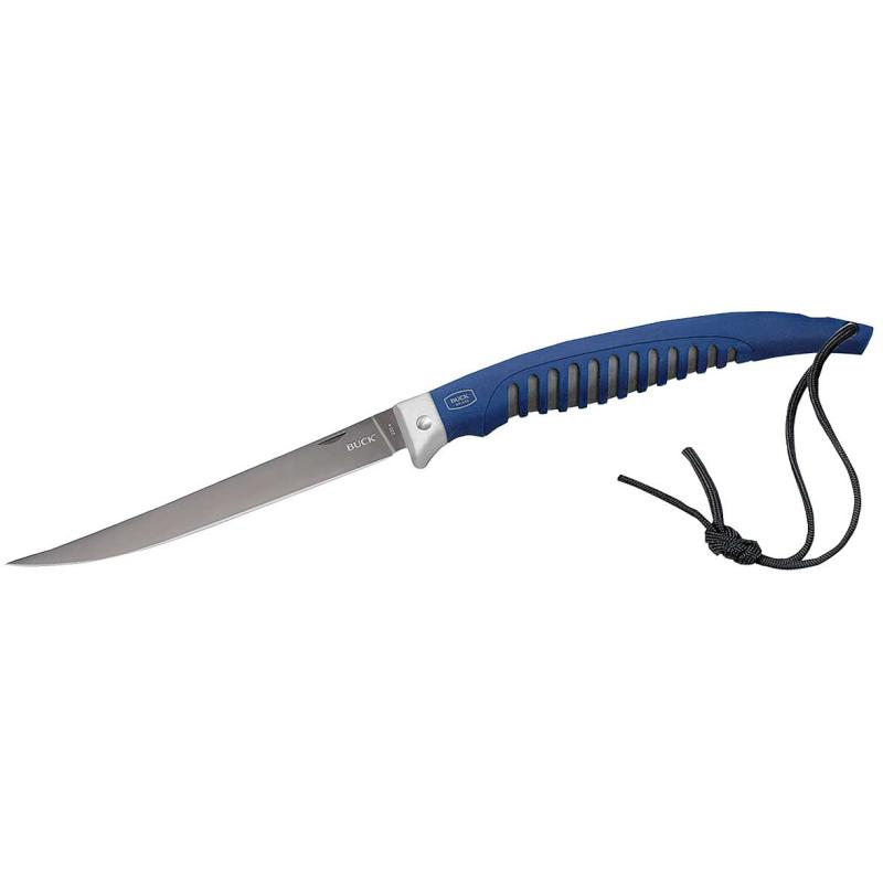 Buck Filiermesser Silver Creek Mit Klingenl&auml;nge 16,3cm
