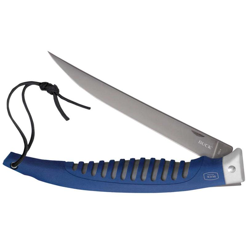 Buck Filiermesser Silver Creek Mit Klingenl&auml;nge 16,3cm