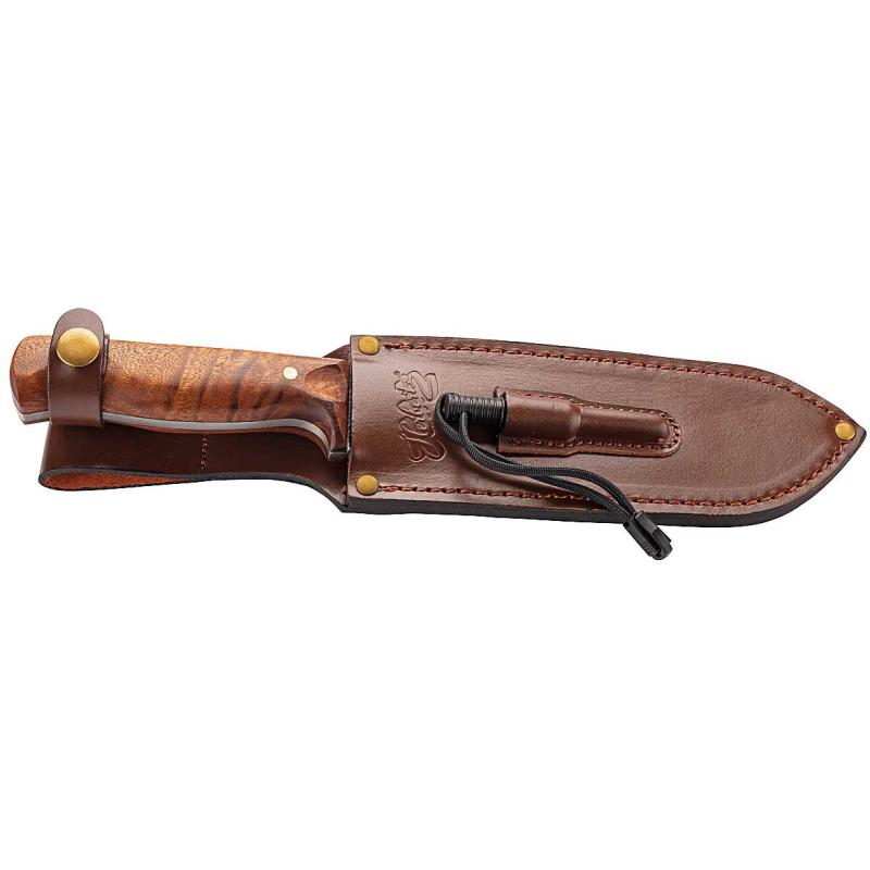 Herbertz CJH G&uuml;rtelmesser Kirschholz Klingenl&auml;nge 17,9 cm
