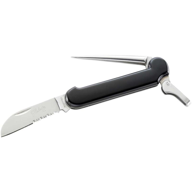 Produktbild Herbertz Seglertaschenmesser, Rostfrei, Schw. Kunststoff, Klinge 7,5cm