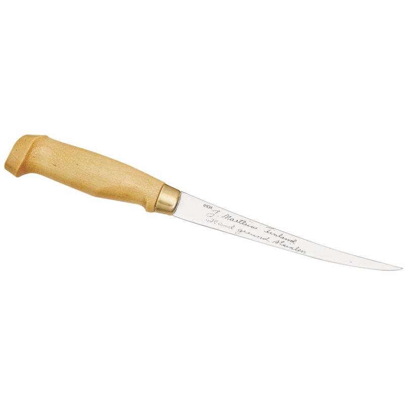 Produktbild Marttiini Finnisches Filetiermesser Klingenl&auml;nge 15,5cm Holzgriff