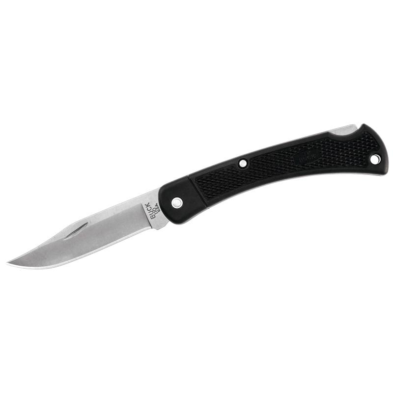 Buck 110 Folding Hunter Lt Taschenmesser, 420Hc Stahl, Rostfrei, Back-Lock Nylon Fangriemen&ouml;se