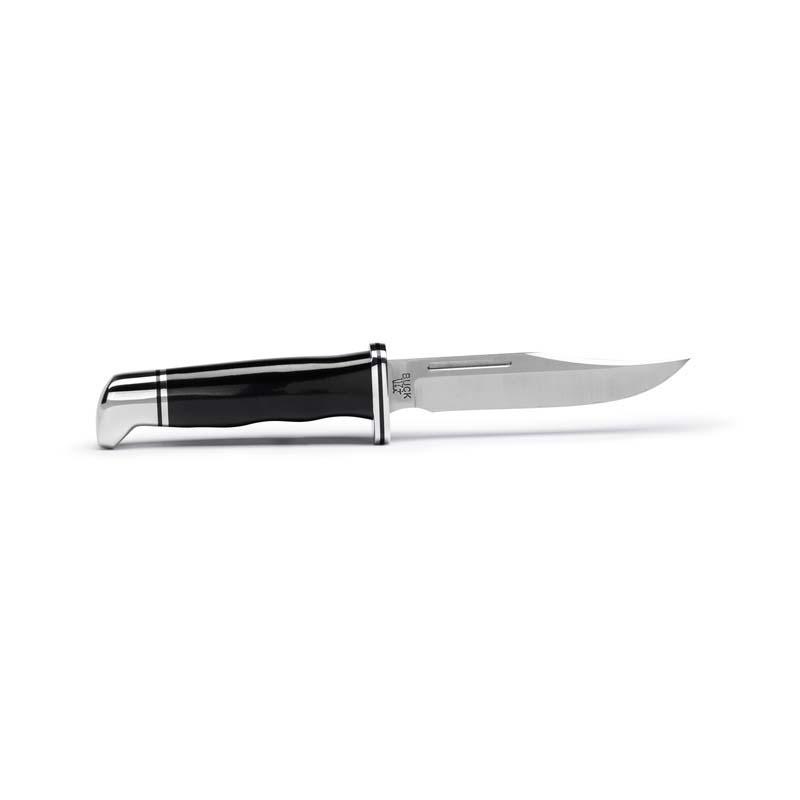 Buck 117 Brahma Jagdmesser, 420Hc Stahl, Rostfrei, Phenolharz, Schw. Lederscheide G&uuml;rtelschlaufe