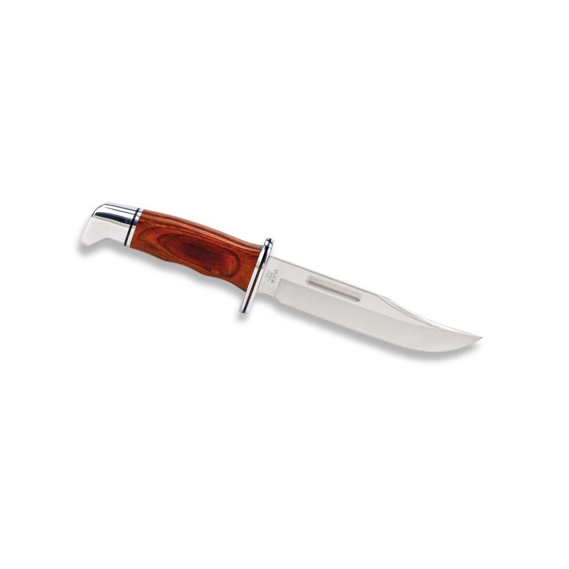 Buck 119 Special Heritage 100 Serie Jagdmesser 420Hc Stahl Rostfrei Dymalux Cocobolo Schw. Ledersch.