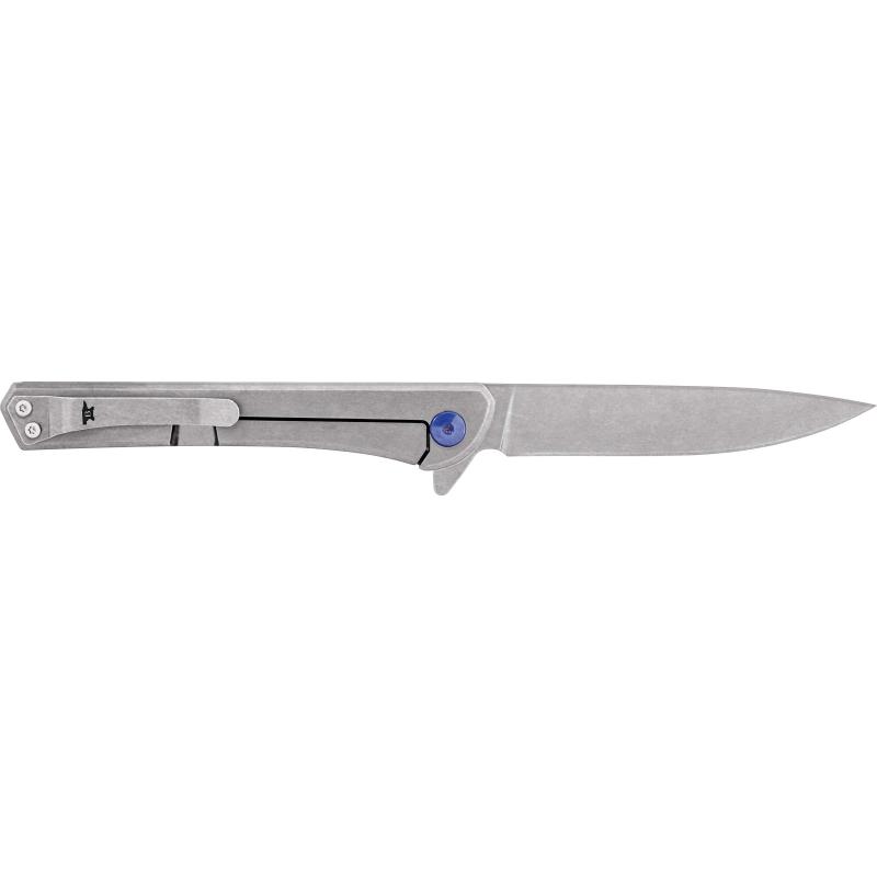 Buck 264 Cavalier Taschenmesser 7Cr17Mov-Stahl Rostfrei Frame Lock Elox. Aluminiumg. Carbon Einlagen